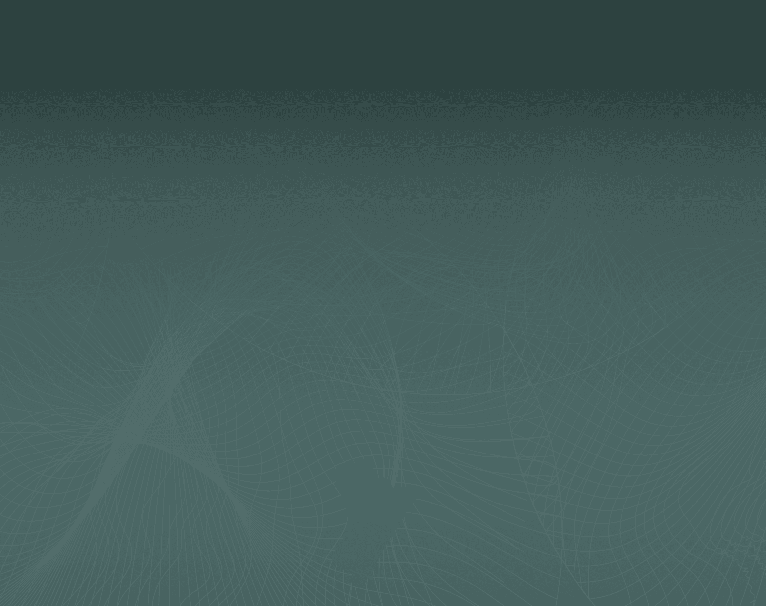 Abstract dark teal background with fine geometric lines, creating a calm and structured visual texture.