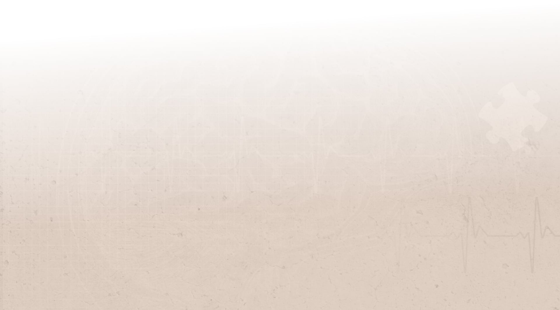 Light textured background featuring a faint brain outline, heartbeat line, and puzzle piece motif, symbolizing mental health and connection.